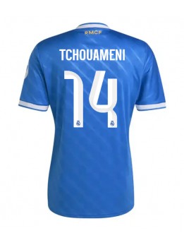 Real Madrid Aurelien Tchouameni #14 Rezervni Dres 2025-26 Kratak Rukavima Real Madrid Aurelien Tchouameni #14 Rezervni Dres 2025-26 Kratak Rukavima